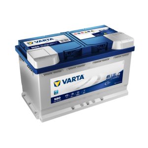 VARTA Blue Dynamic EFB N80 12V 80Ah 800A (EN) 315x175x190 0/1 EAN4016987152324