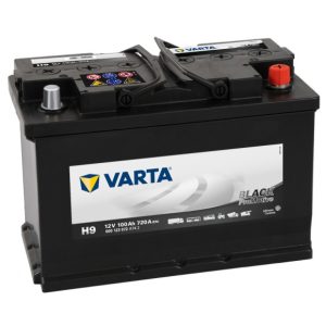 VARTA PROMOTIVE BLACK H9 12V 100Ah 720A (EN) 313x175x205 0/1 EAN4016987129029