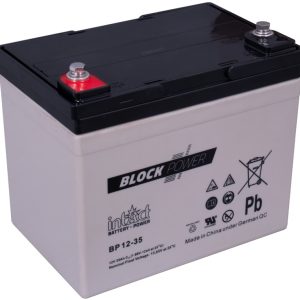 Intact Block-Power 12 V 35Ah (c20) 195x130x167 1/F-M6 EAN4250227552868