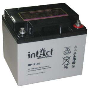 Intact Block-Power 12 V 50Ah (c10) 197x166x170 0/F-M6 EAN4250227551298