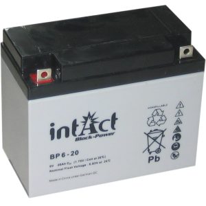 Intact Block-Power 6 V 20Ah (c20) 157x83x125 1/F-M5 EAN4250227551144
