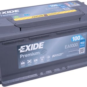 EXIDE PREMIUM EA1000 12V 100Ah 900A(EN) 353x175x190 0/1 EAN3661024034258