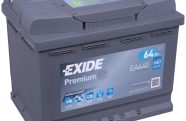 EXIDE PREMIUM EA640 12V 64Ah 640A(EN) 242x175x190 0/1 EAN3661024034227