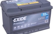 EXIDE PREMIUM EA722 12V 72Ah 720A(EN) 278x175x175 0/1 EAN3661024034289