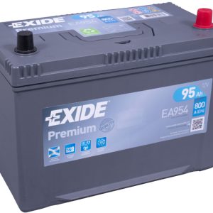 EXIDE PREMIUM EA954 12V 95Ah JIS 800A(EN) 306x173x222 0/1 EAN3661024034180