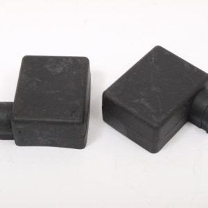 Klemmju izolators DIN, 20mm, melns, labais