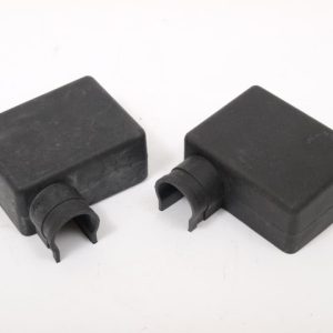 Klemmju izolators DIN, 20mm, melns, kreisais