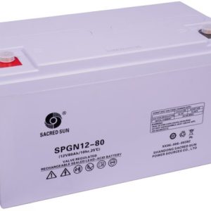 SPGN12-80, (SPG12-300W) AGM, 12V, 80.0Ah c10 350x167x180 1/F-M6