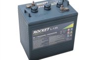 ROCKET Deep Cycle L-125  6V; 195Ah (c5); 240Ah (c20), 259x179x278, POL EHPT