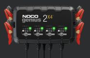 Noco GENIUS2 6V/12V 4X2A akumulatoru lādētājs